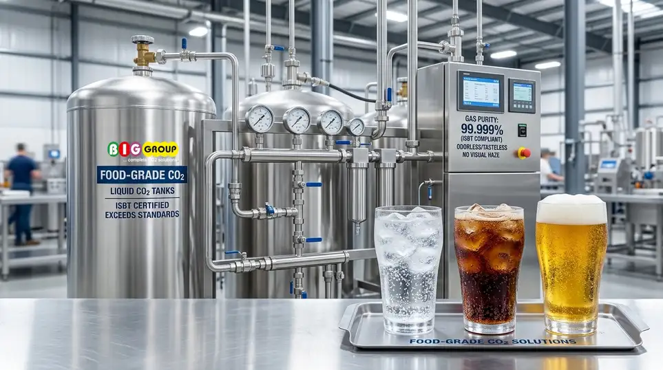 Beverage Industry CO2 Supply