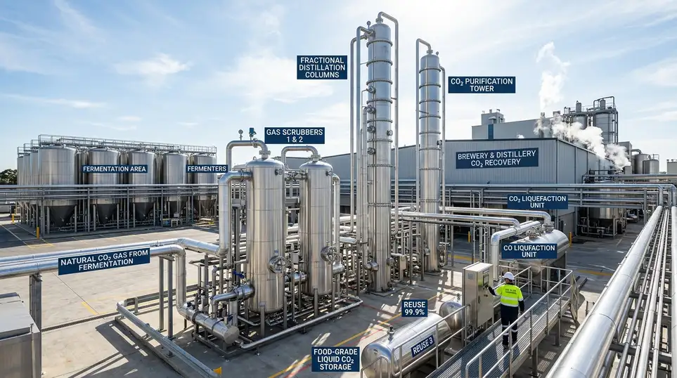 Brewery CO2 Recovery Plants
