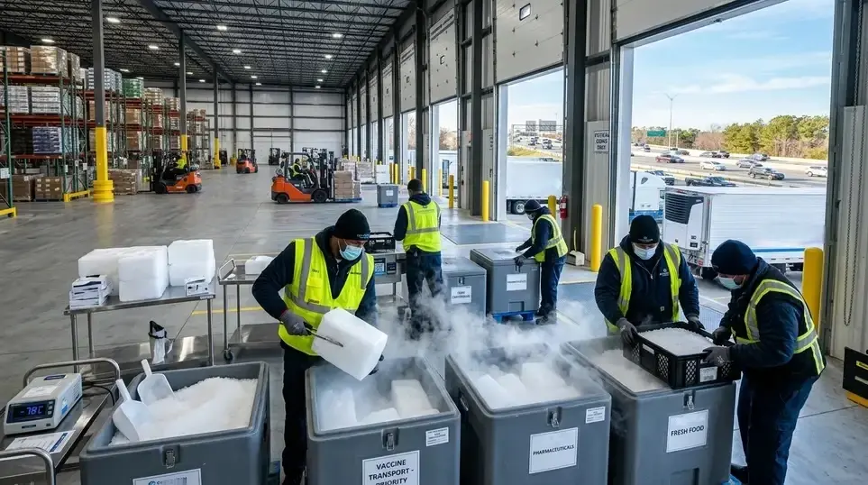 Cold Chain Logistics Dry Ice