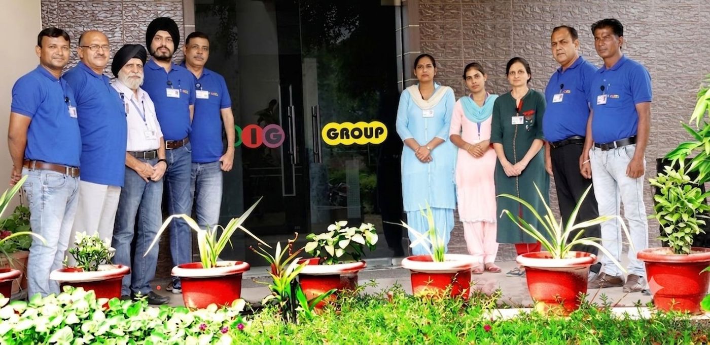 The BIG GROUP team at Bathinda headquarters